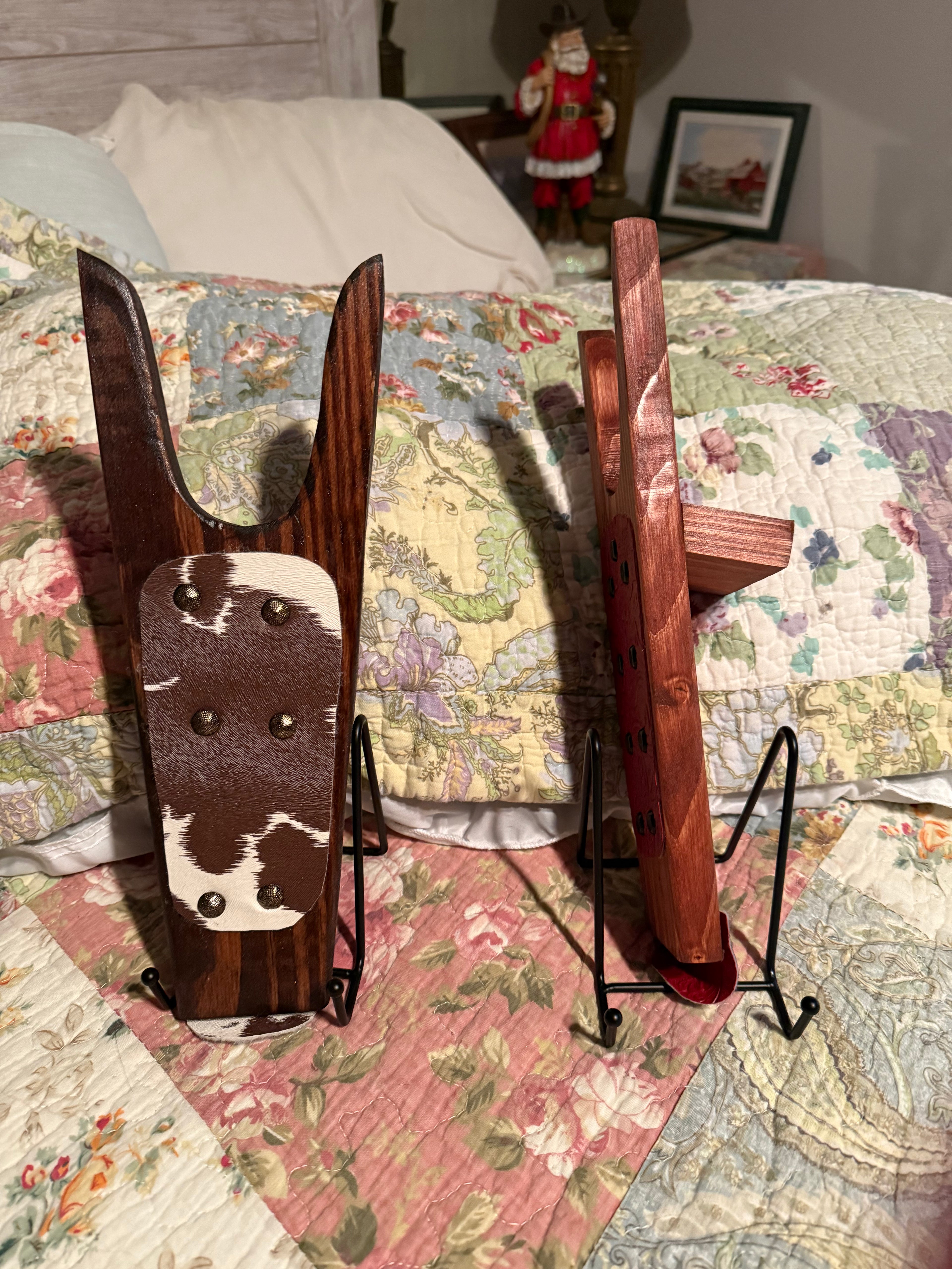 Cowhide Boot Jack | Rustic Western Boot Remover#21