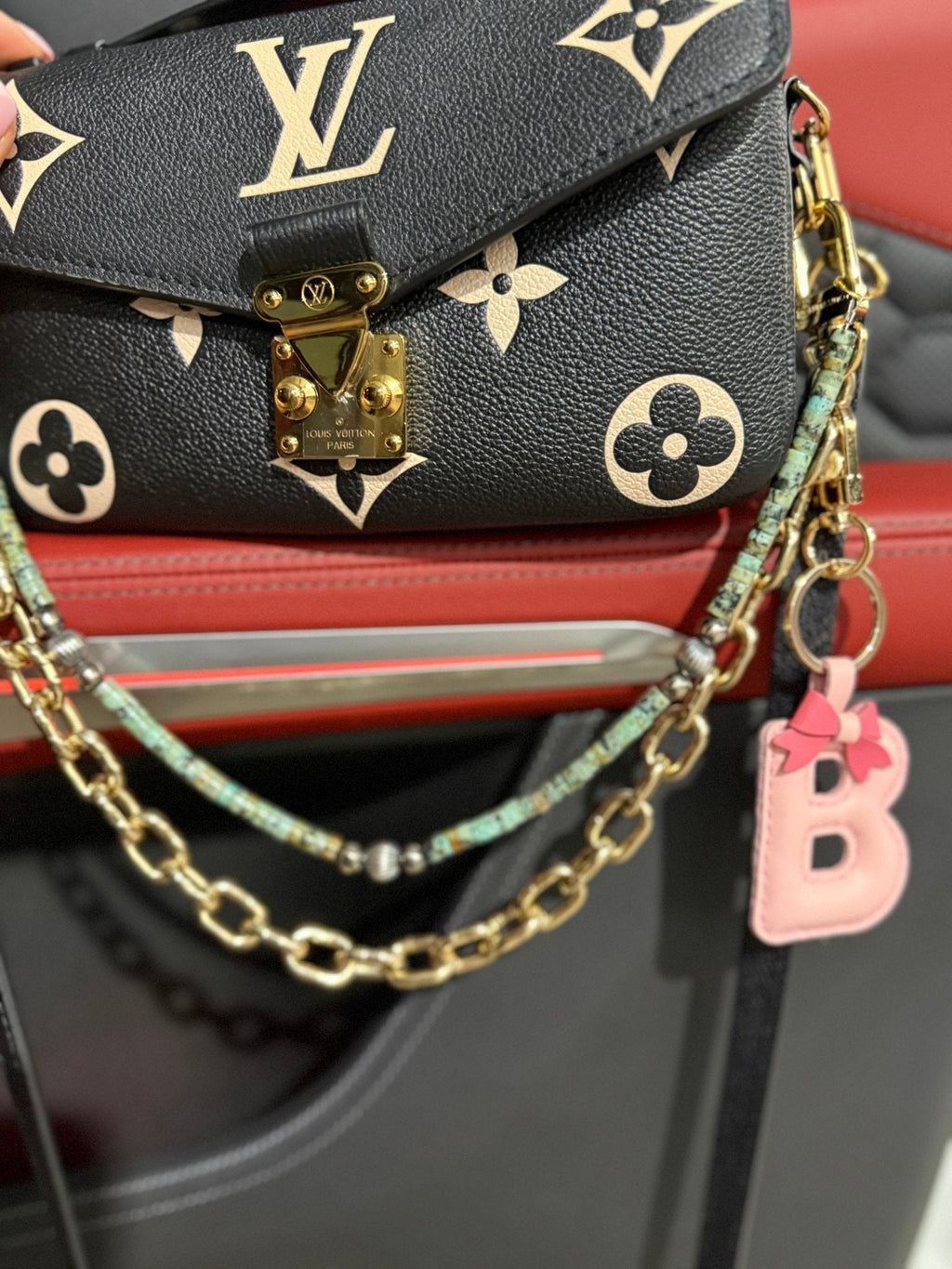 Authentic Turquoise Heishi Purse Chain