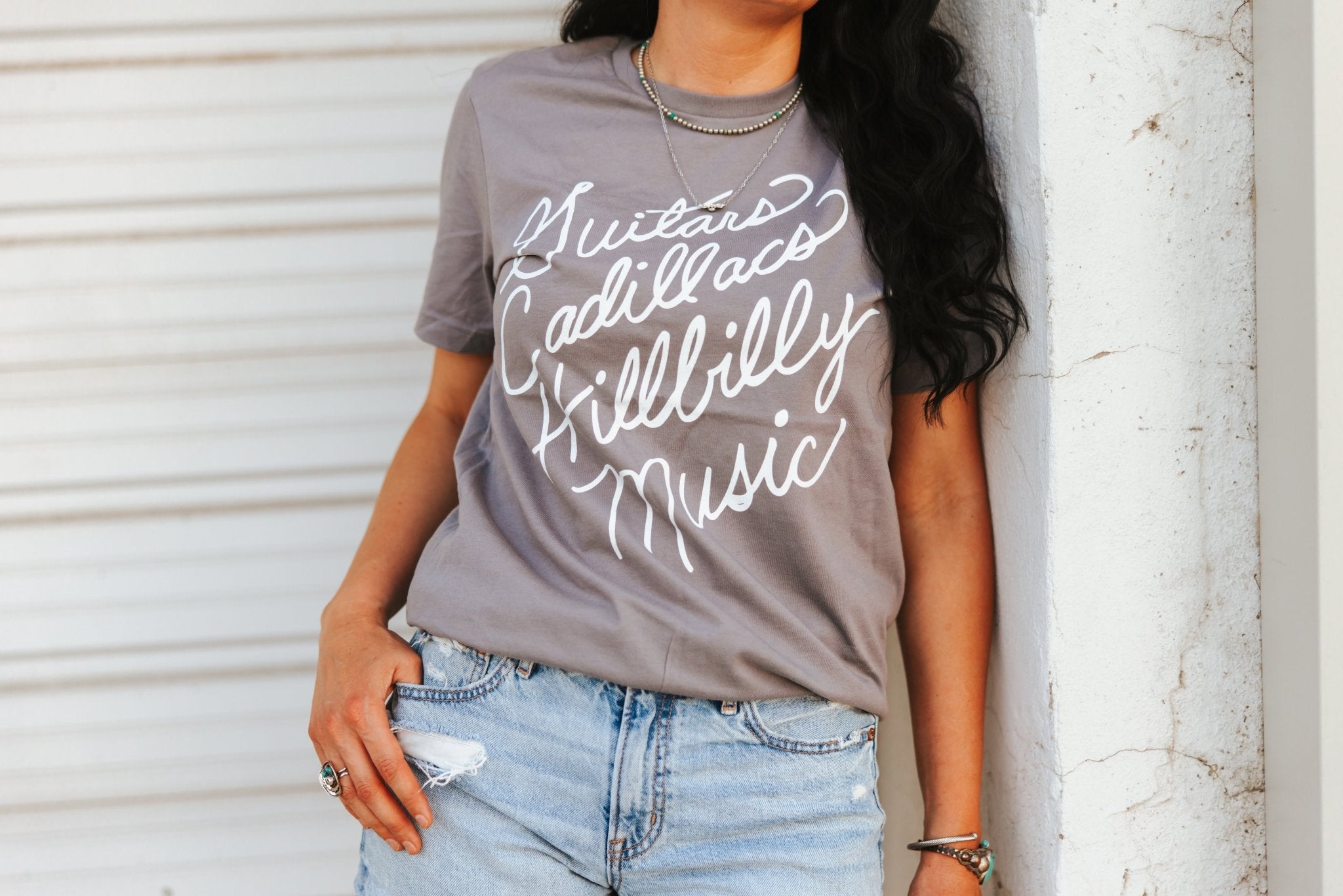 Guitars Cadillacs Graphic Tee