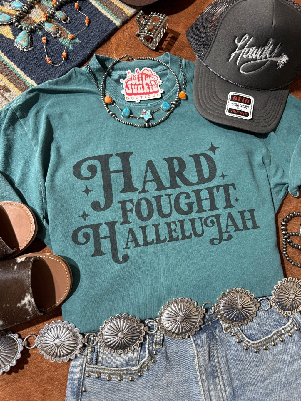 Hard Fought Hallelujah Graphic Tee