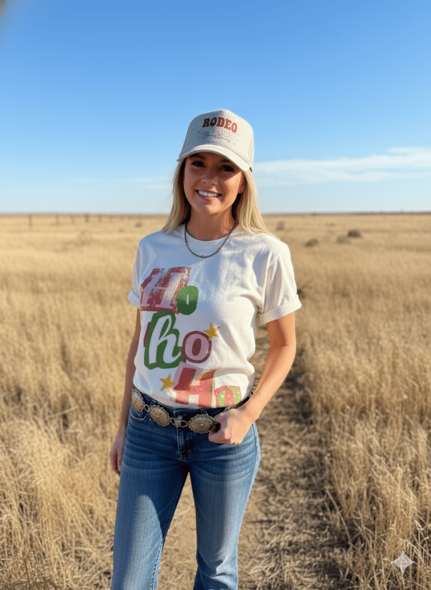 Ho ho ho Christmas Graphic Tee