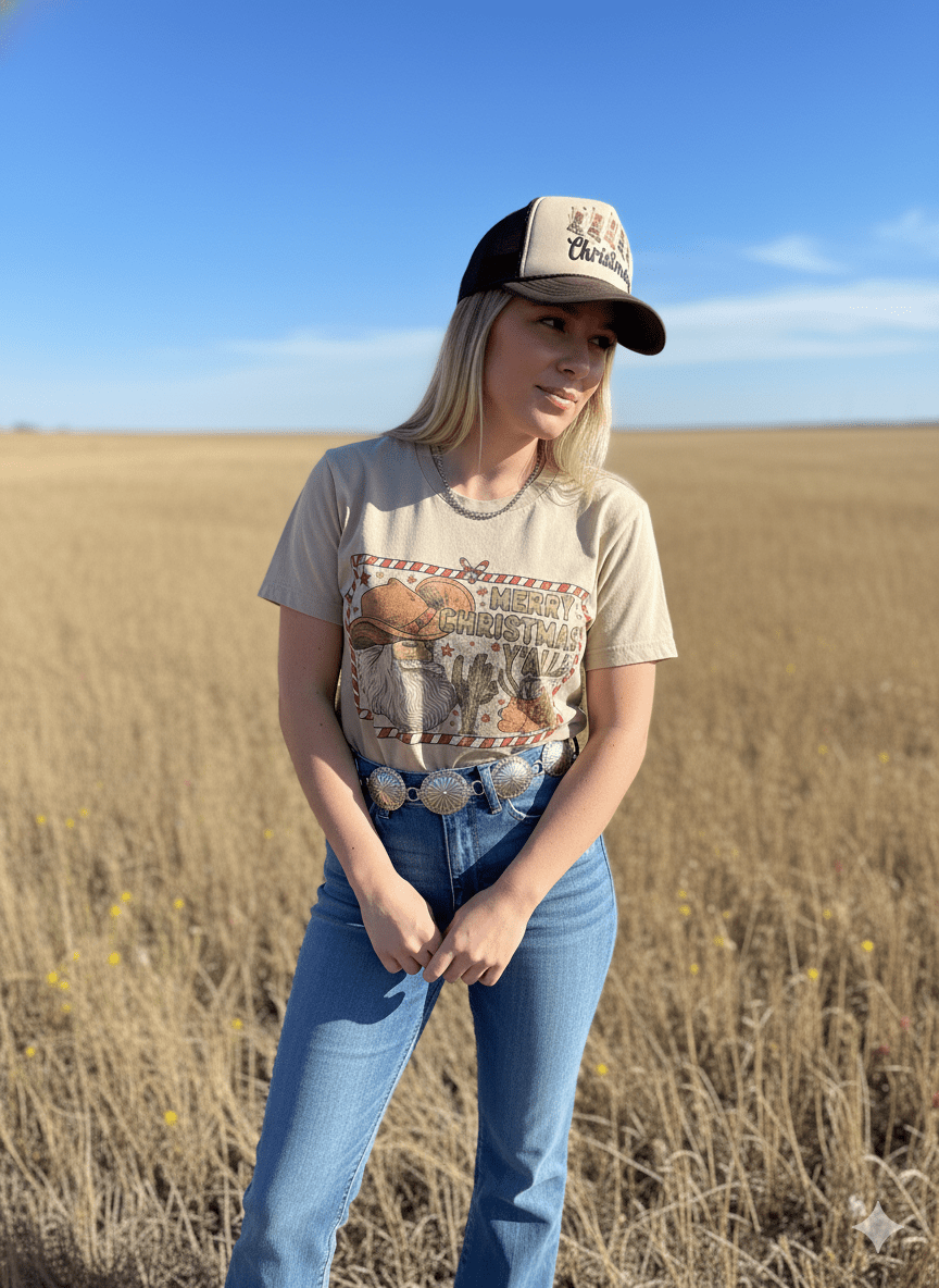 Merry Christmas Y'all Graphic Tee