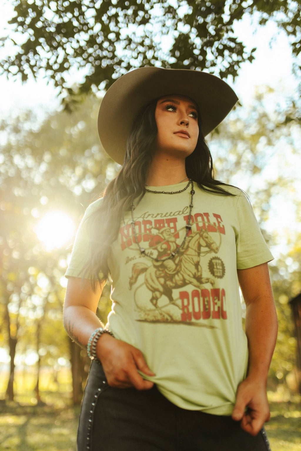 Annual North Pole Rodeo Graphic Tee