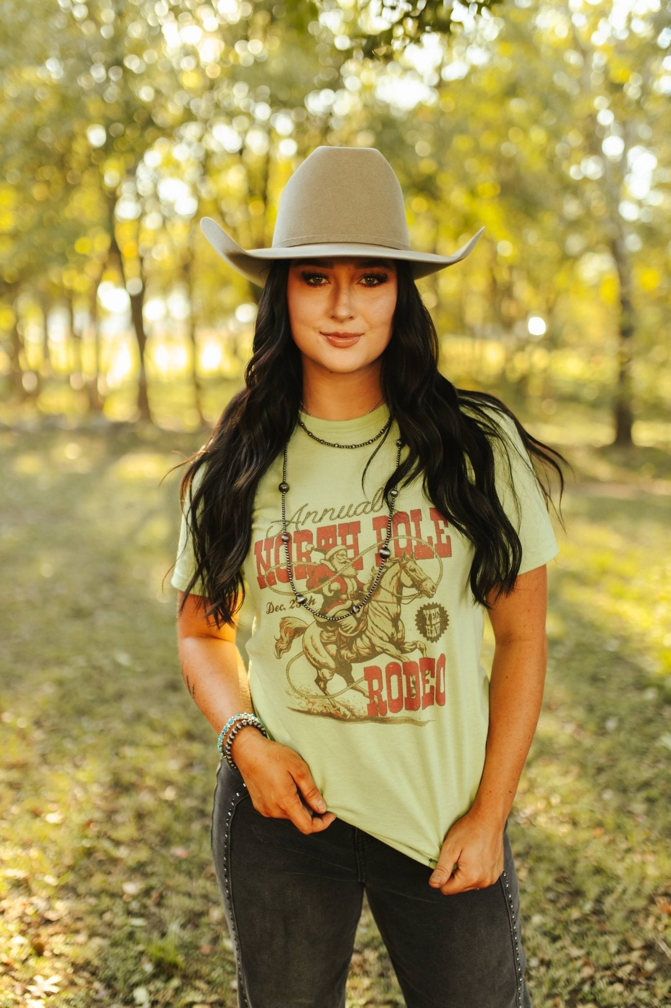 Annual North Pole Rodeo Graphic Tee
