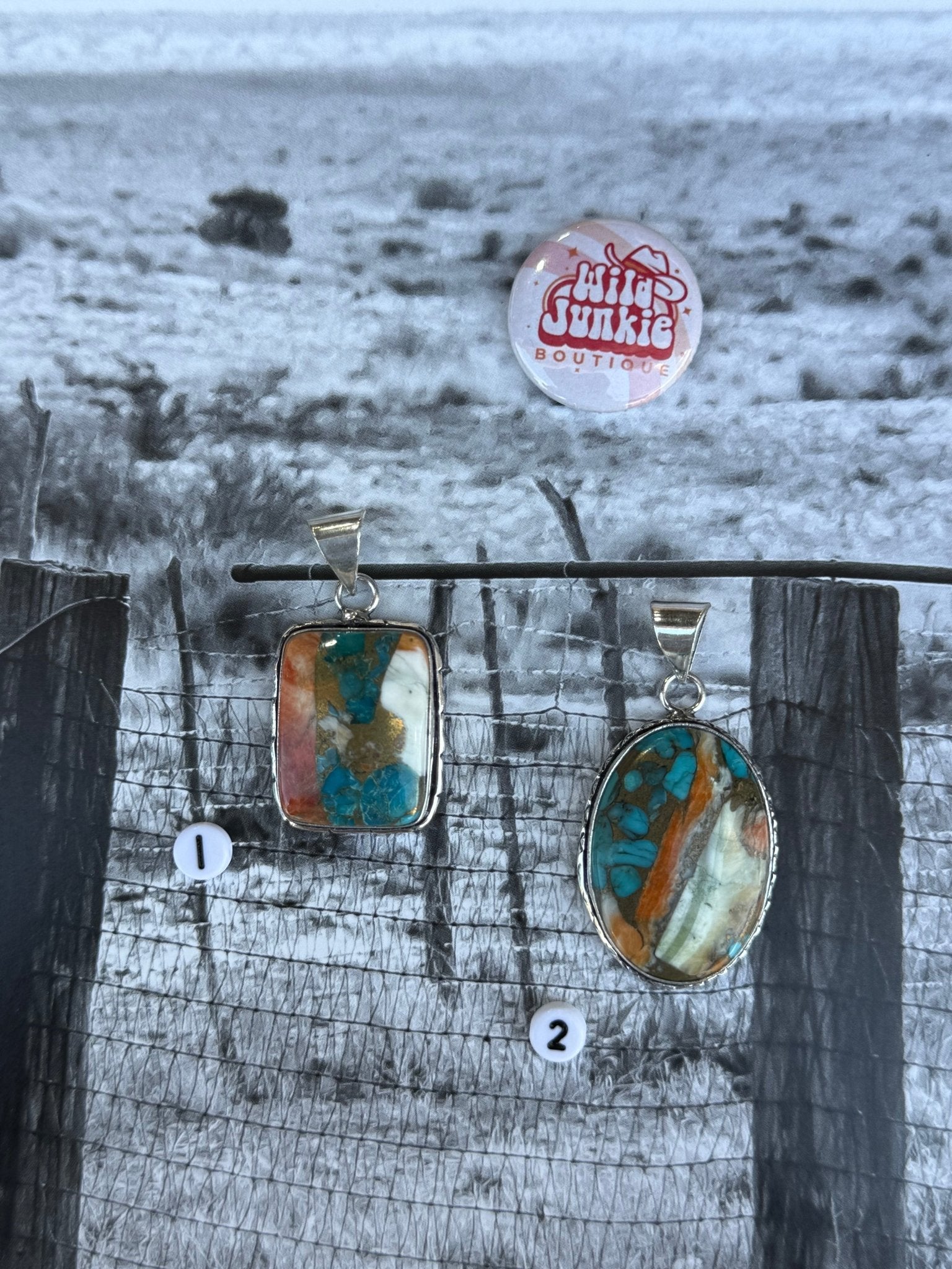 Silver Plated Spiny Oyster Pendant