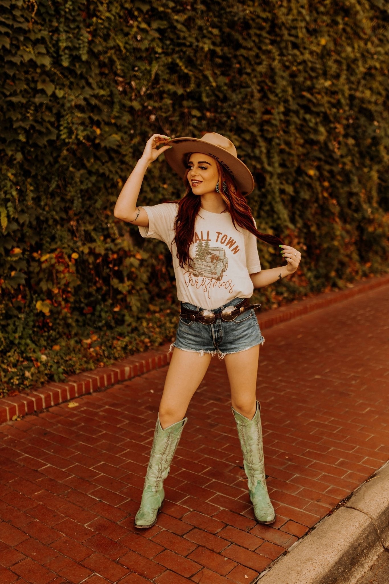 Small Town Christmas Trees & Traditions Graphic Tee