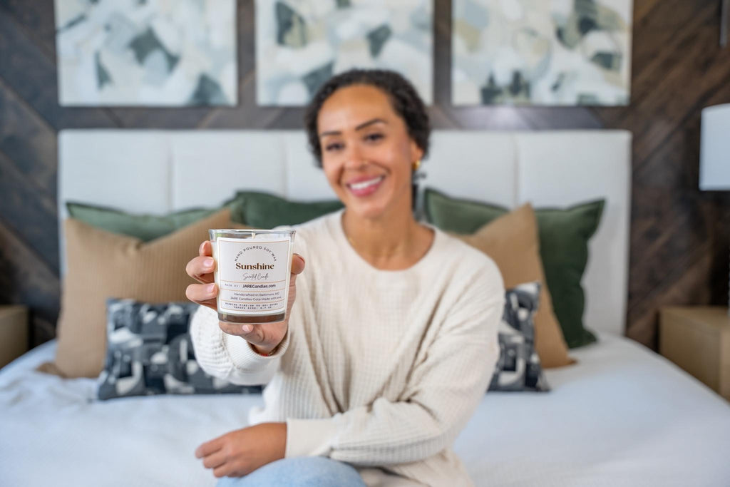 Sunshine - Sweet Bergamot, Fresh Grapefruit - Soy Wax Scented Candle