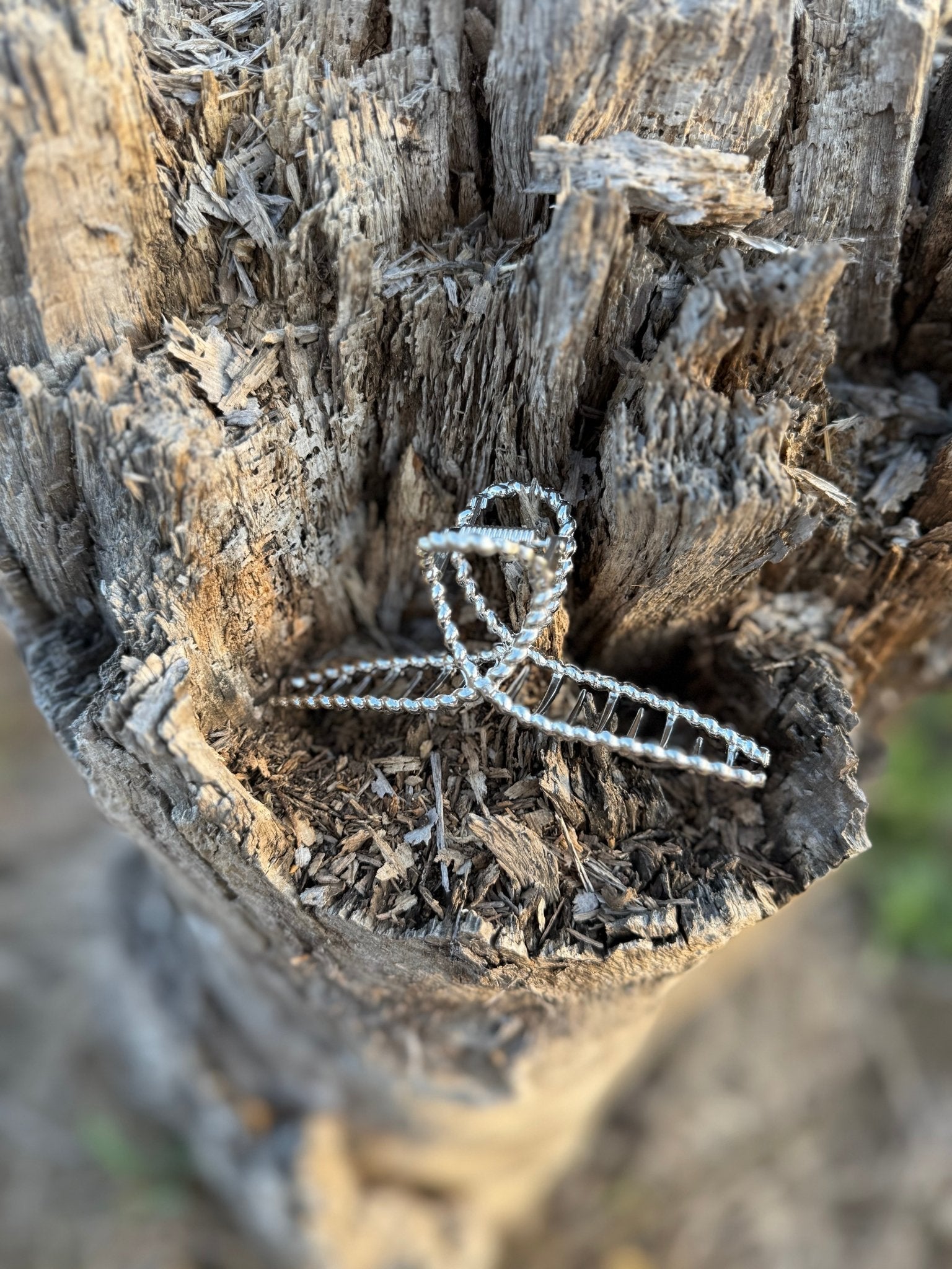 Twisted Rope Claw Hair Clip