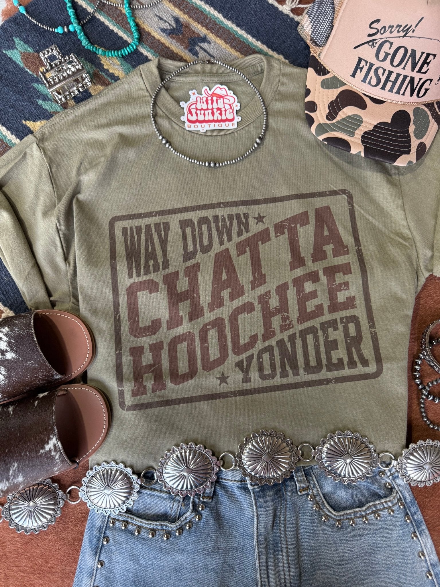 Way Down Chattahoochee Graphic Tee